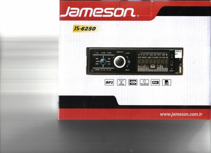 JAMESON-JS-6250-OTO-USB-SD KART-RADYOLU-