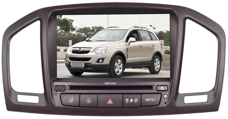 NECVOX 9835 HD 8 INCH DOUBLE DIN NAVİGASYONLU MULTİMEDYA CİHAZI INSIGNIA BROWN