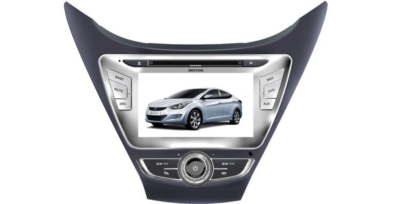 NECVOX 9841 HD 7 INCH DOUBLE DIN NAVİGASYONLU MULTİMEDYA CİHAZI(HYUNDAI ELANTRA)