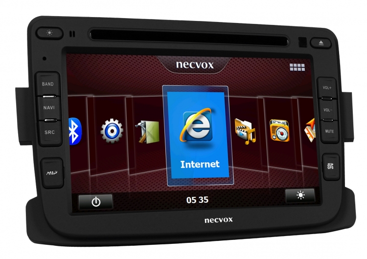 NECVOX DVN -P 1067 DACİA SANDERO PLATİNUM NAVİGASYONLU MULTİMEDYA