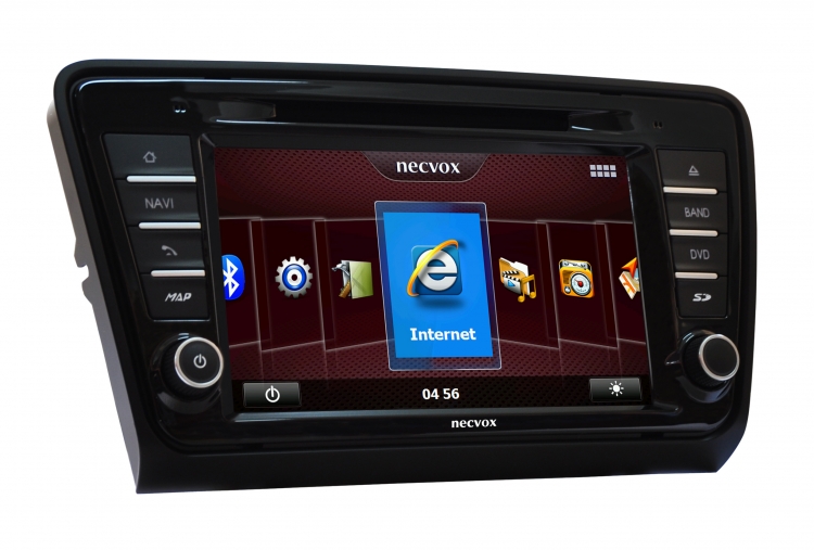 NECVOX DVN -P 1097 SKODA OCTAVİA NEW PLATİNUM NAVİGASYONLU MULTİMEDYA