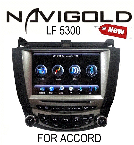 NAVIGOLD LF 5300 MULTİMEDYA TEYP HONDA ACCORD İÇİN