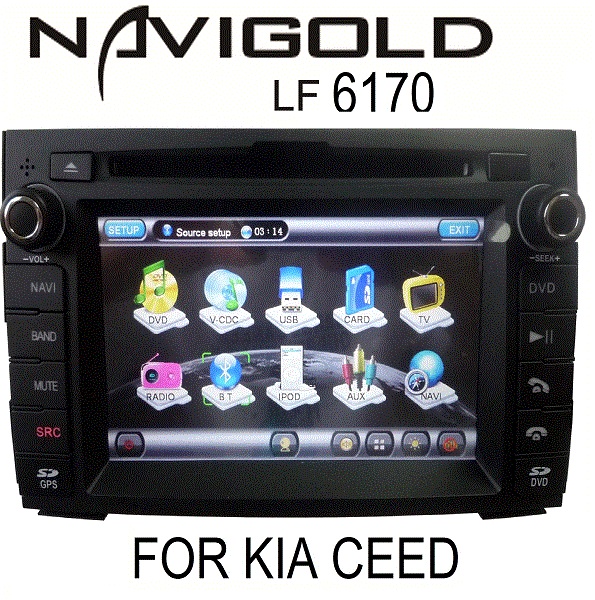 NAVIGOLD LF 6170 MULTIMEDYA TEYP KIA CEED İÇİN