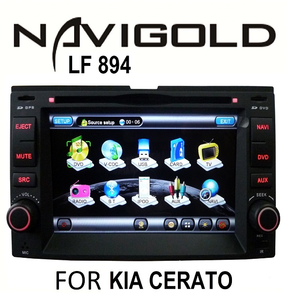 NAVIGOLD LF 894 MULTIMEDYA TEYP KIA CERATO İÇİN