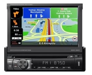 Jameson JS 820 7.0 Inch Indash Nav Bt Usb Oto Teyp NAVİGASYON