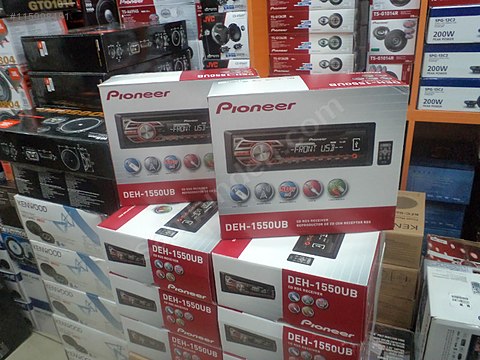 pioneer deh-1550ub 2013 model usb li cd çalarlı oto mp3 çalar