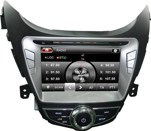 Hyundai Elantra Dvd Multimedya Navigasyon Cihazı NAVIX NVX-9914DHD