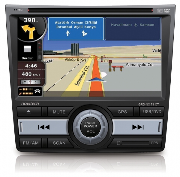 Honda City Navigasyon Dvd Multimedya Cihazı Navitech GRD-NX 71CT