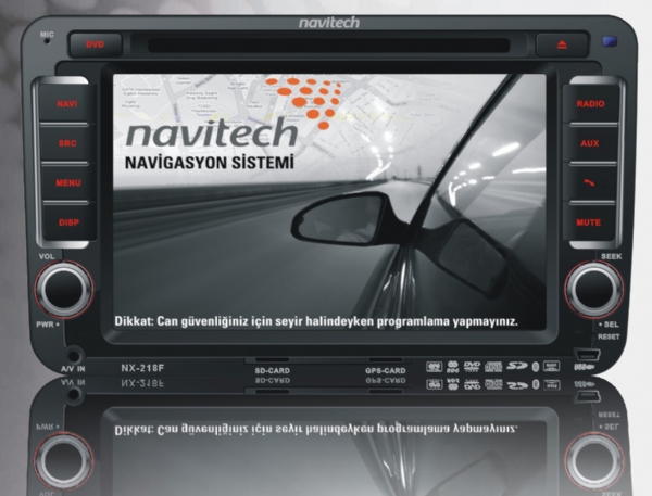 Volkswagen Navigasyon Dvd Multimedya Cihazı Navitech NX-218F