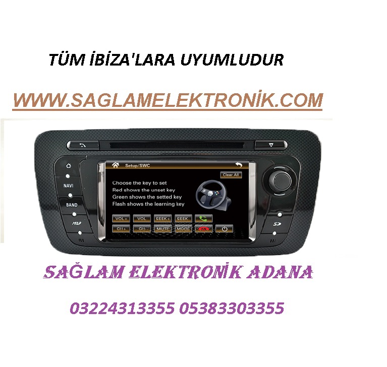 SEAT İBİZA ESKİ MULTİMEDYA NAVİGASYON DVD BLUETOOTH