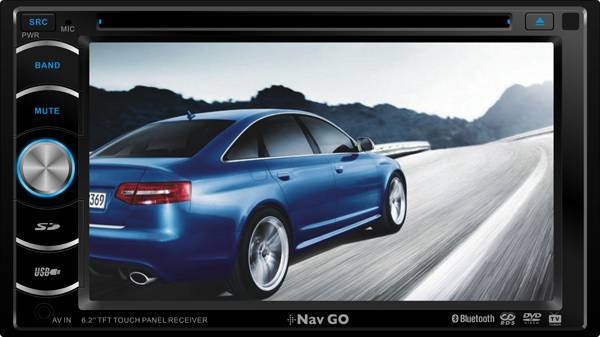 NavGO NGD-101N 6.2 İNCH DOUBLE DIN NAVİGASYONLU MULTİMEDYA 