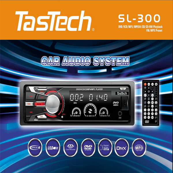TASTECH SL-300 DVD/VCD/MP3/MPEG4/CD/CD-RW