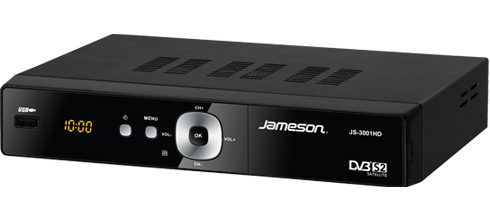      JAMESON JS-3001 FULL HD UYDU ALICIFTA HD Ready Kayıt Özelliği Uydudan Yazılım Güncelleme HDMI Ç